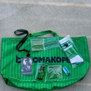 Green ChromaKopia VIP Tote Bag with Accessories